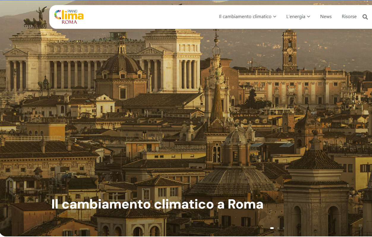 Nuovo sito per il clima di Roma Nuovo sito per il clima di Roma